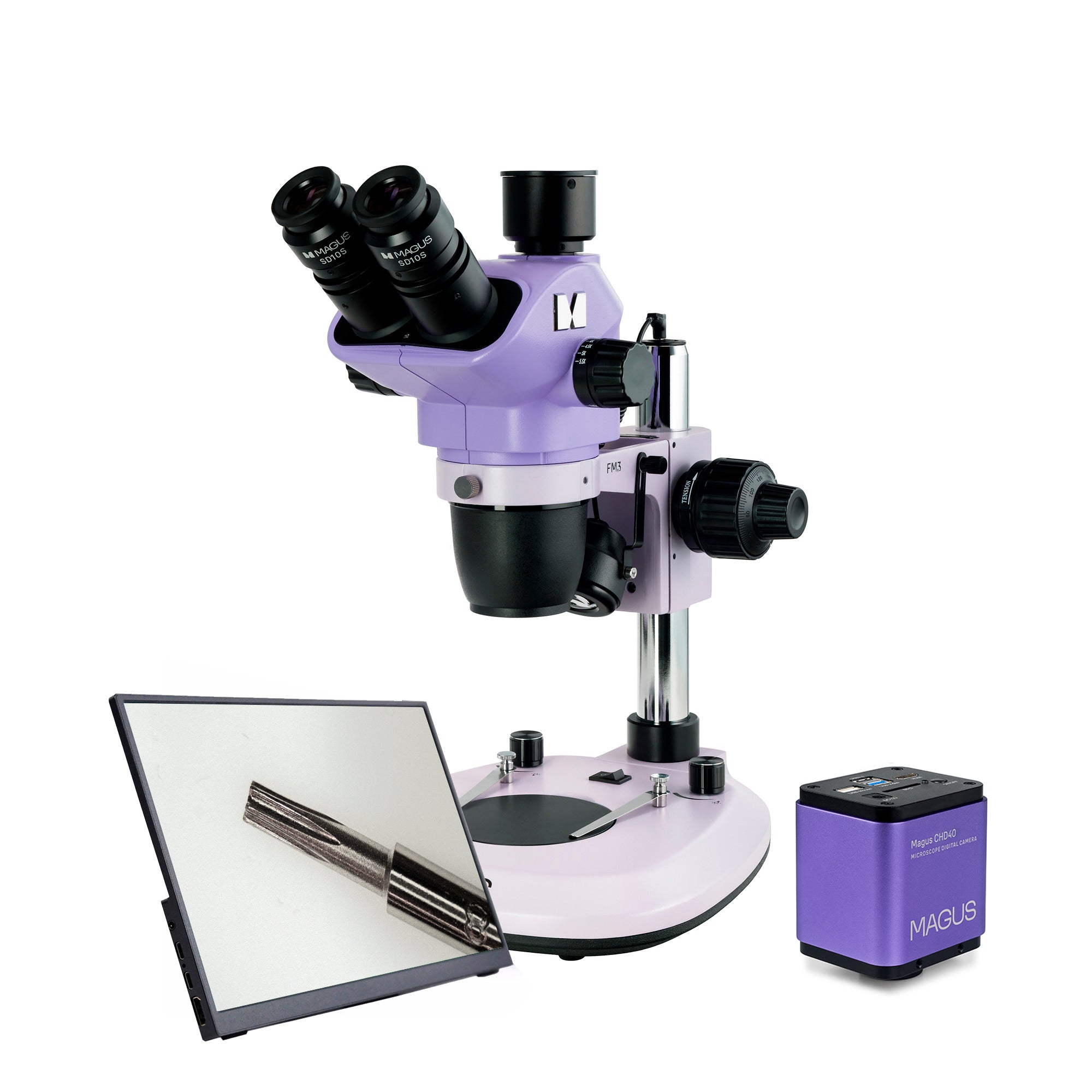 Microscopio stereoscopico digitale MAGUS Stereo D8T LCD PLUS