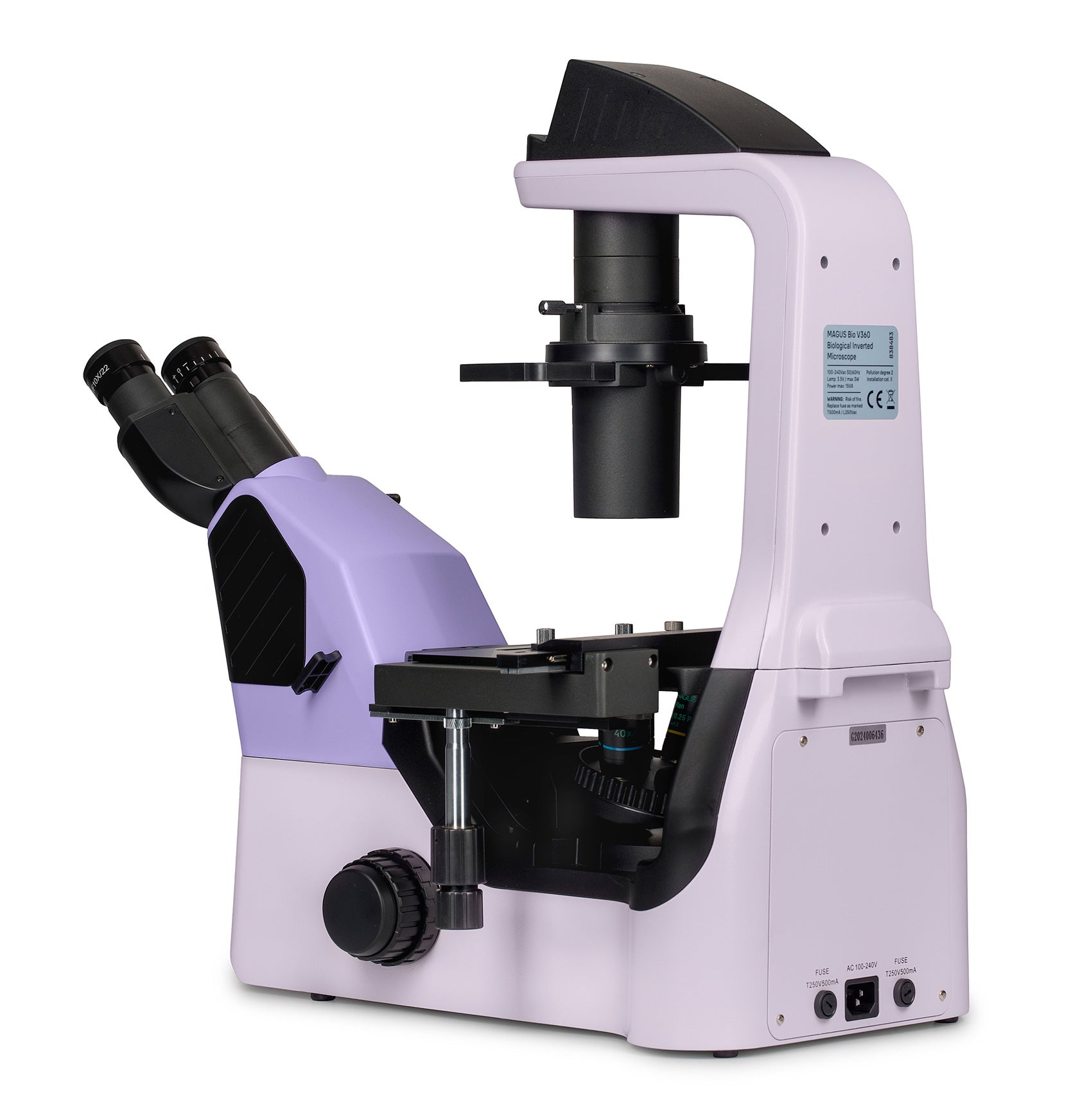Microscopio biologico digitale invertito MAGUS Bio VD360 LCD