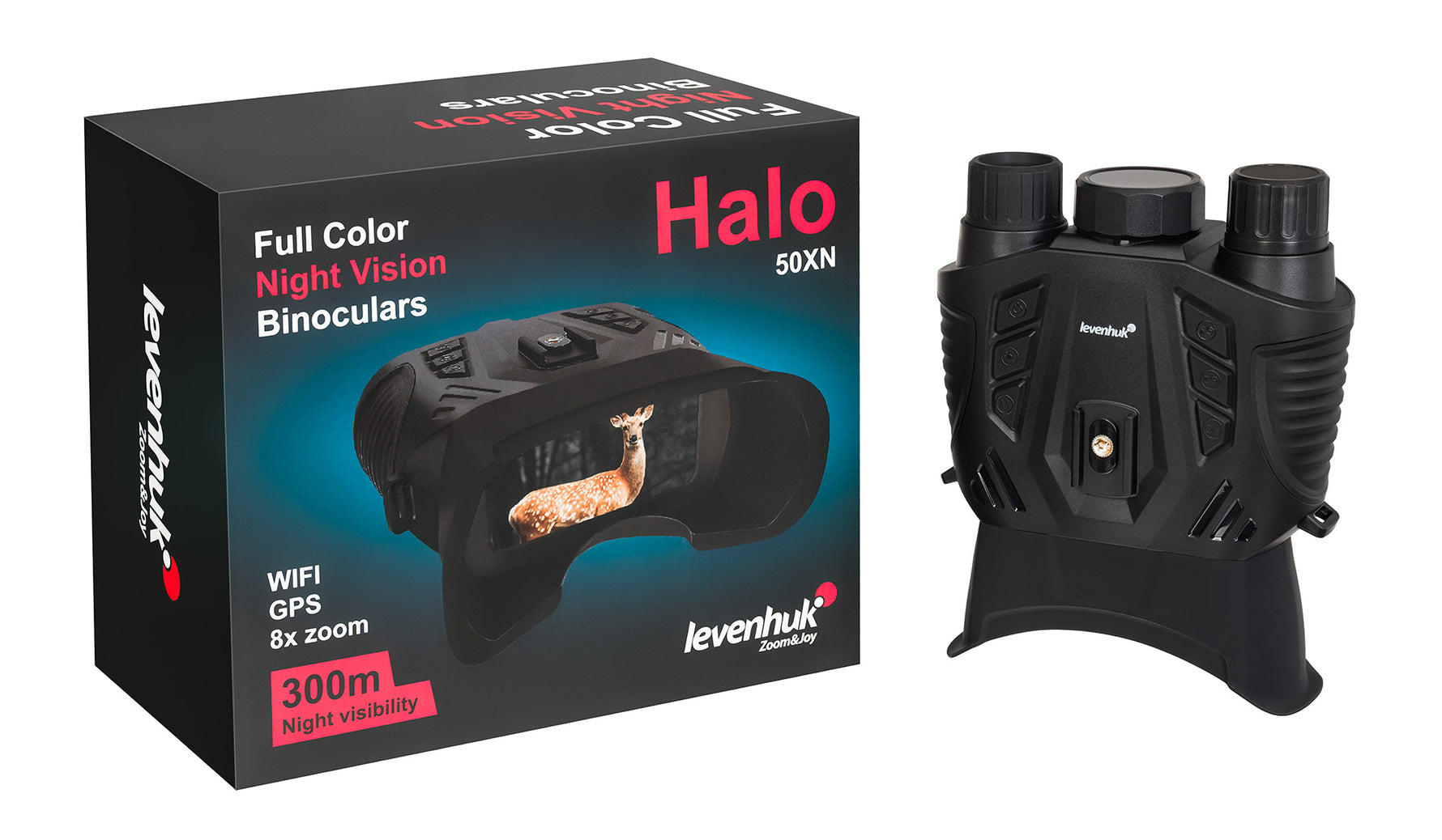 Visore notturno binoculare digitale Levenhuk Halo 50XN GPS