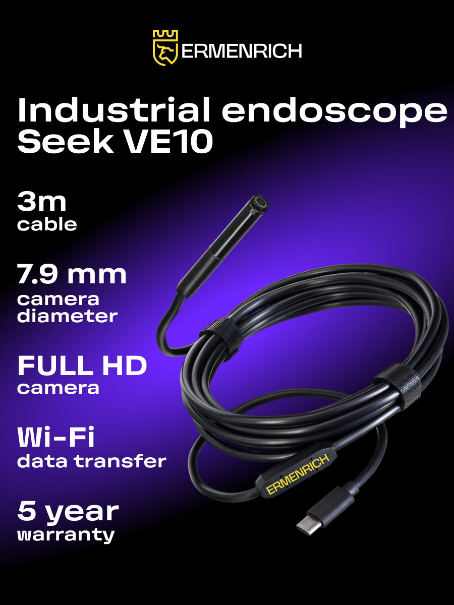 Endoscopio professionale Ermenrich Seek VE10