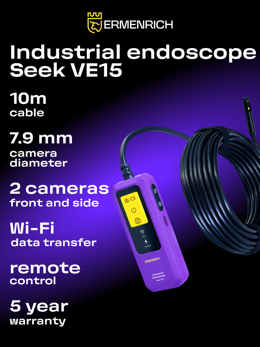 Endoscopio professionale Ermenrich Seek VE15