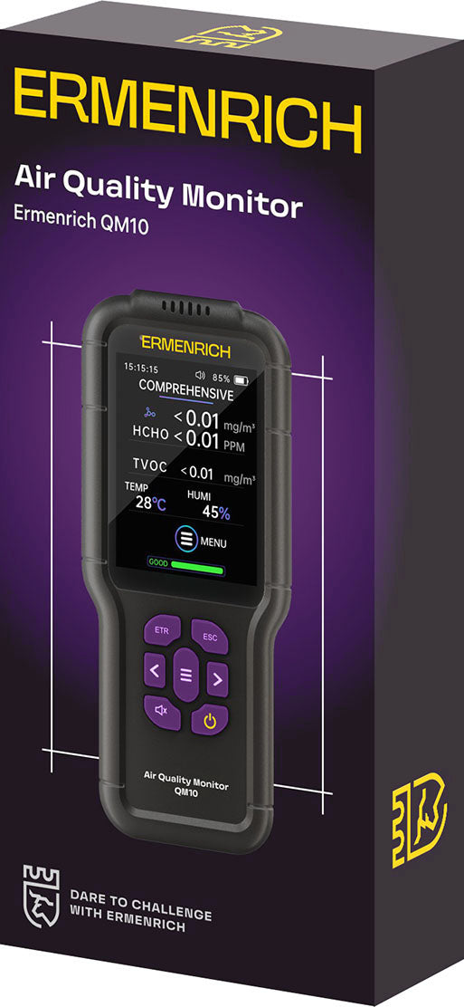 Monitor della qualità dell’aria Ermenrich QM10