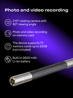 Endoscopio professionale Ermenrich Seek VE80