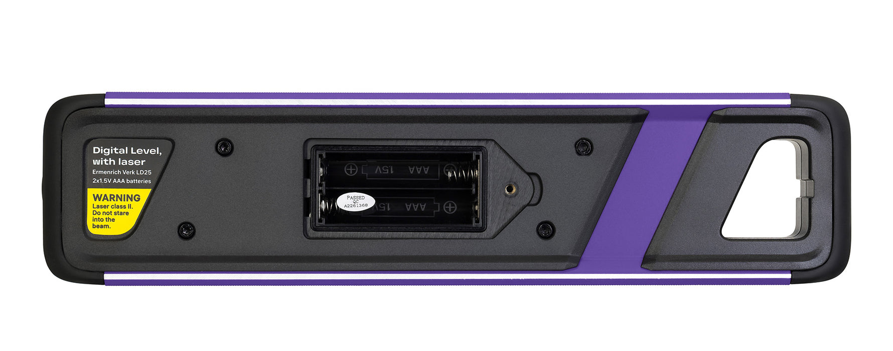 Livella digitale Ermenrich Verk LD25, con laser