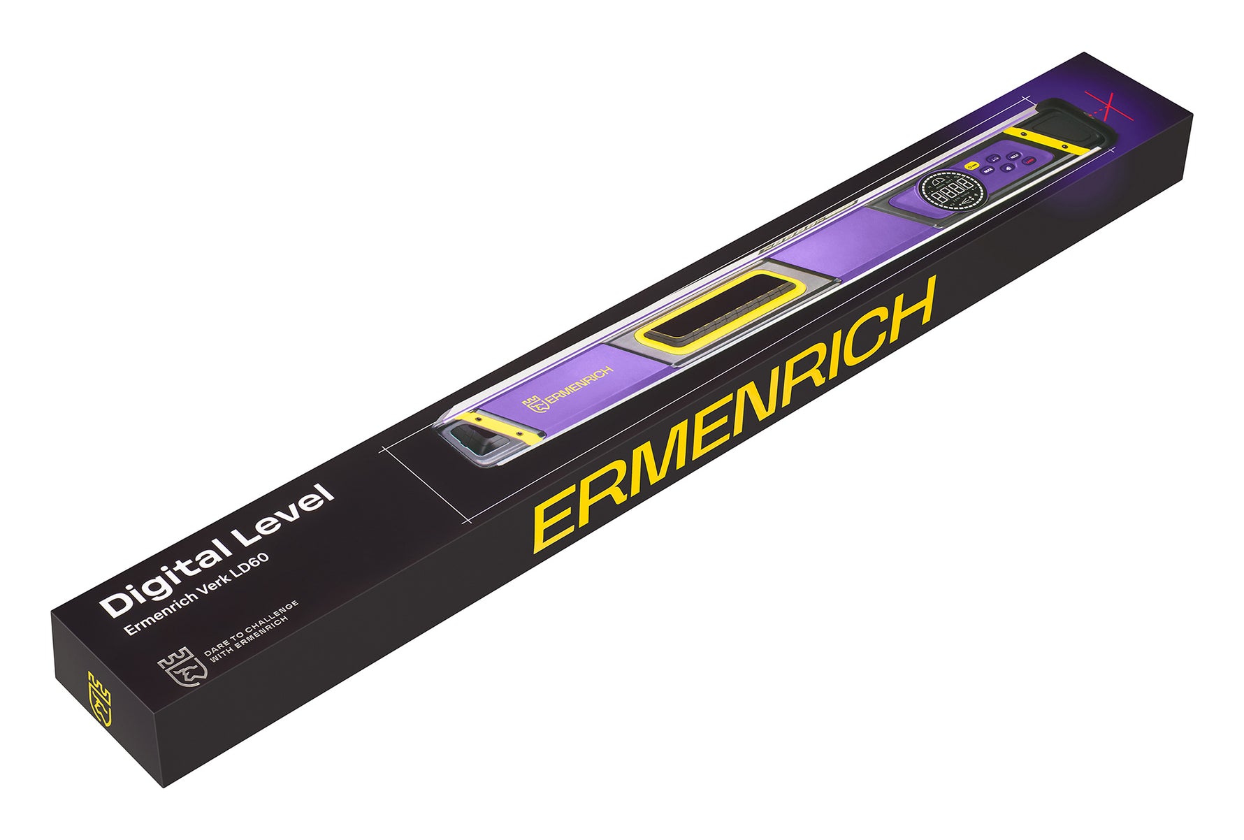 Livella digitale Ermenrich Verk LD60, con laser