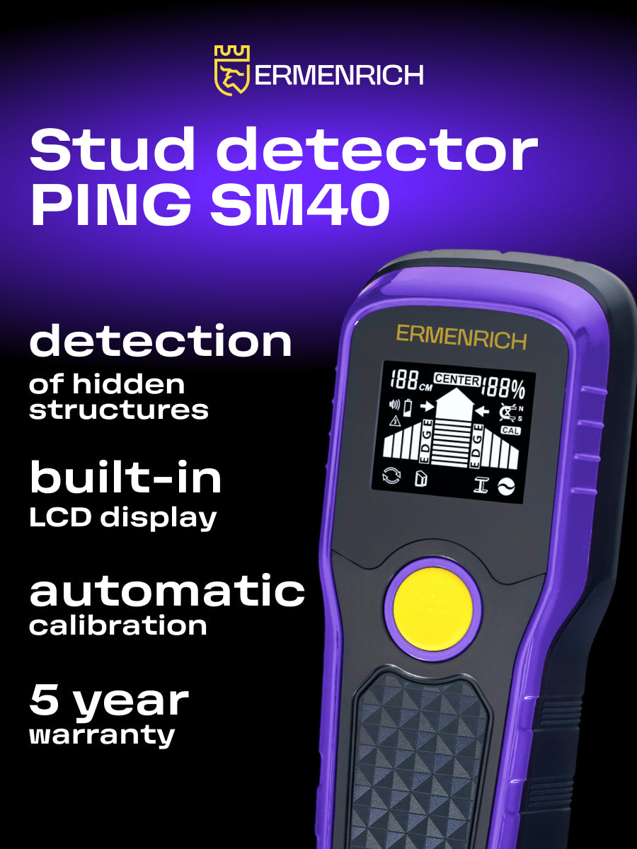 Rilevatore di montanti Ermenrich Ping SM40
