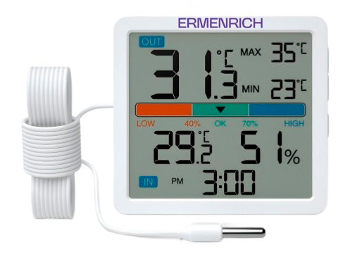 Termoigrometro Ermenrich Report WR10