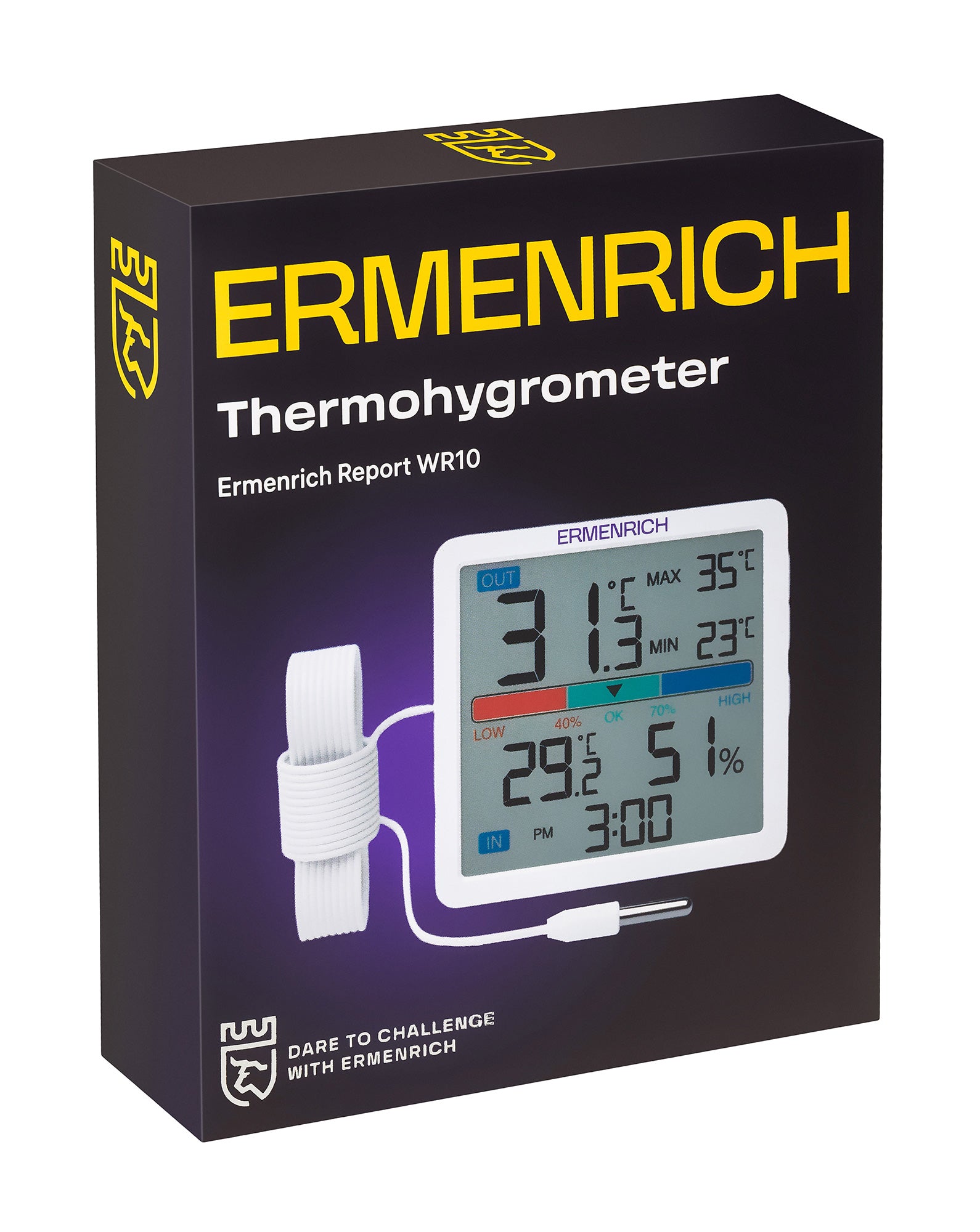 Termoigrometro Ermenrich Report WR10