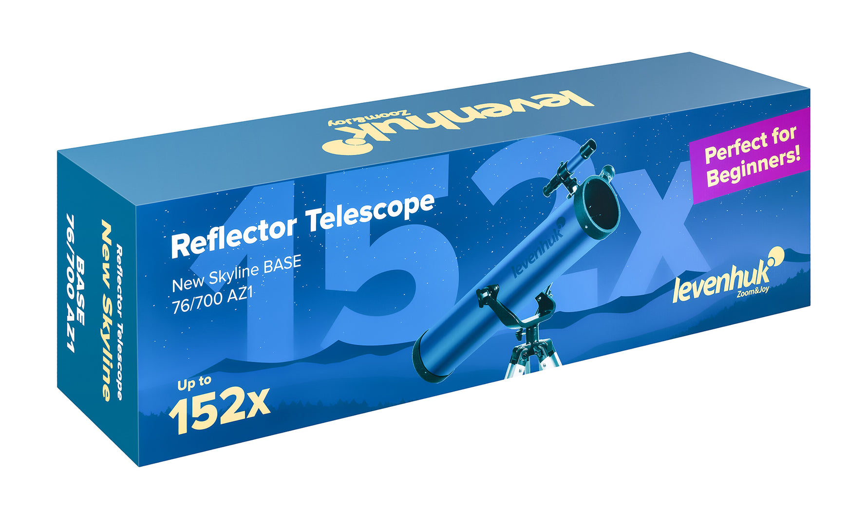 Telescopio Levenhuk New Skyline BASE 76/700 AZ1