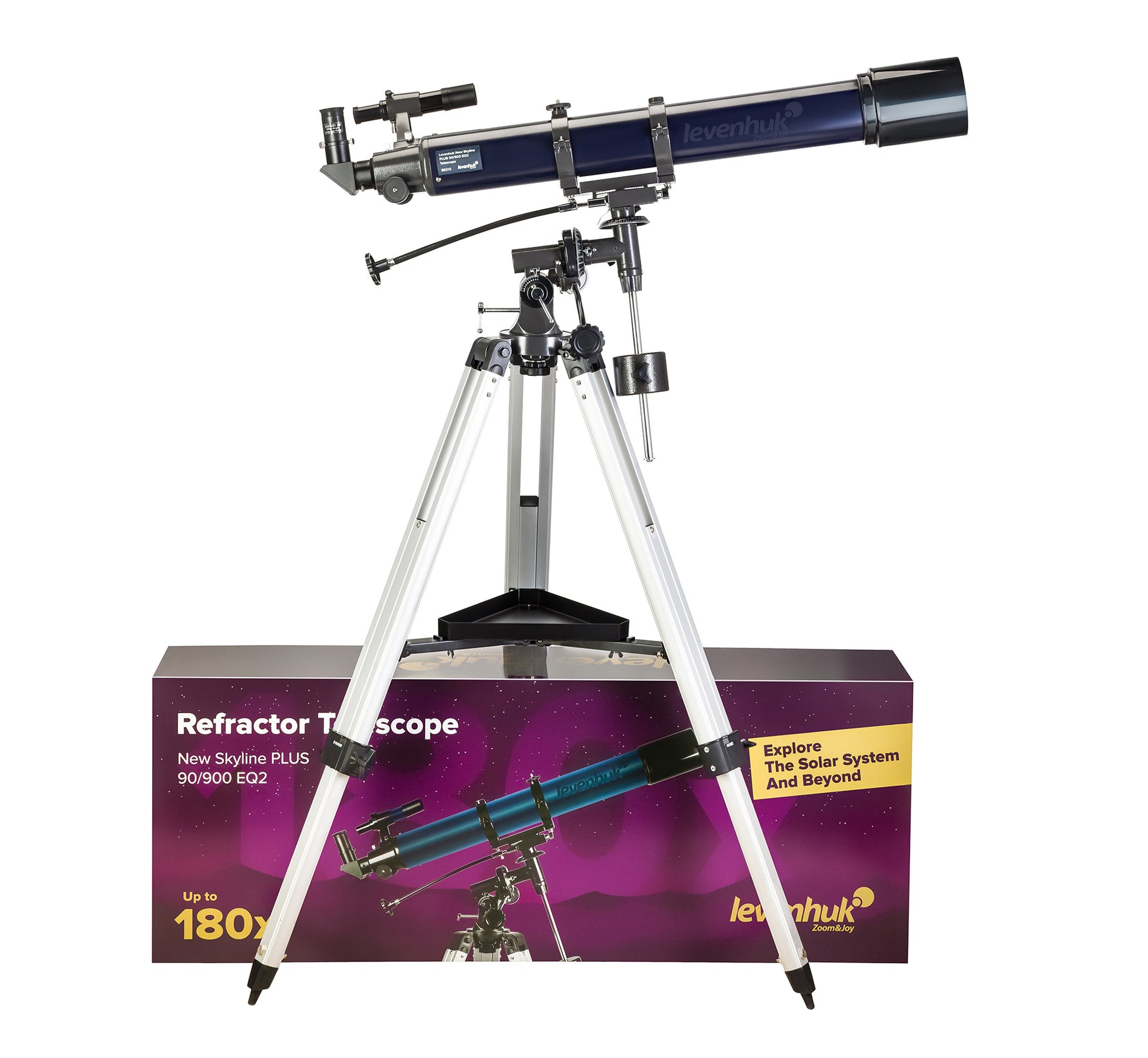 Telescopio Levenhuk New Skyline PLUS 90/900 EQ2