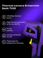 Termocamera Ermenrich Seek TV55
