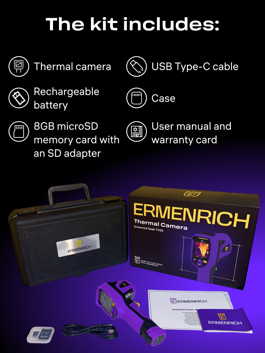 Termocamera Ermenrich Seek TV55