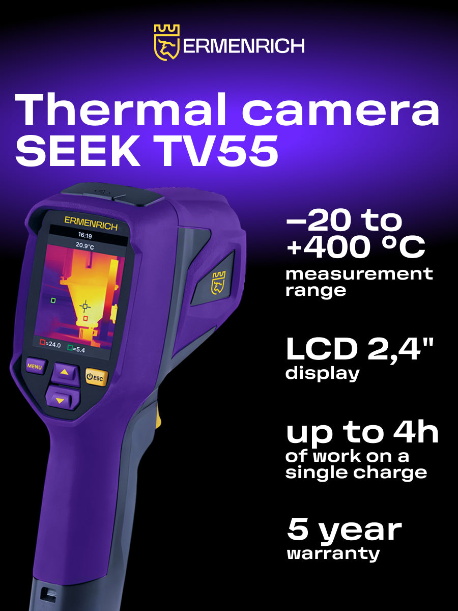 Termocamera Ermenrich Seek TV55