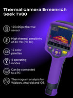 Termocamera Ermenrich Seek TV80
