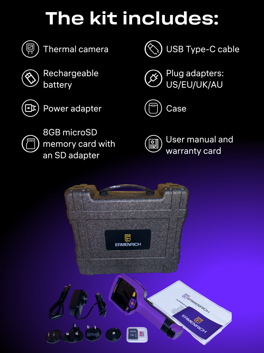 Termocamera Ermenrich Seek TV80