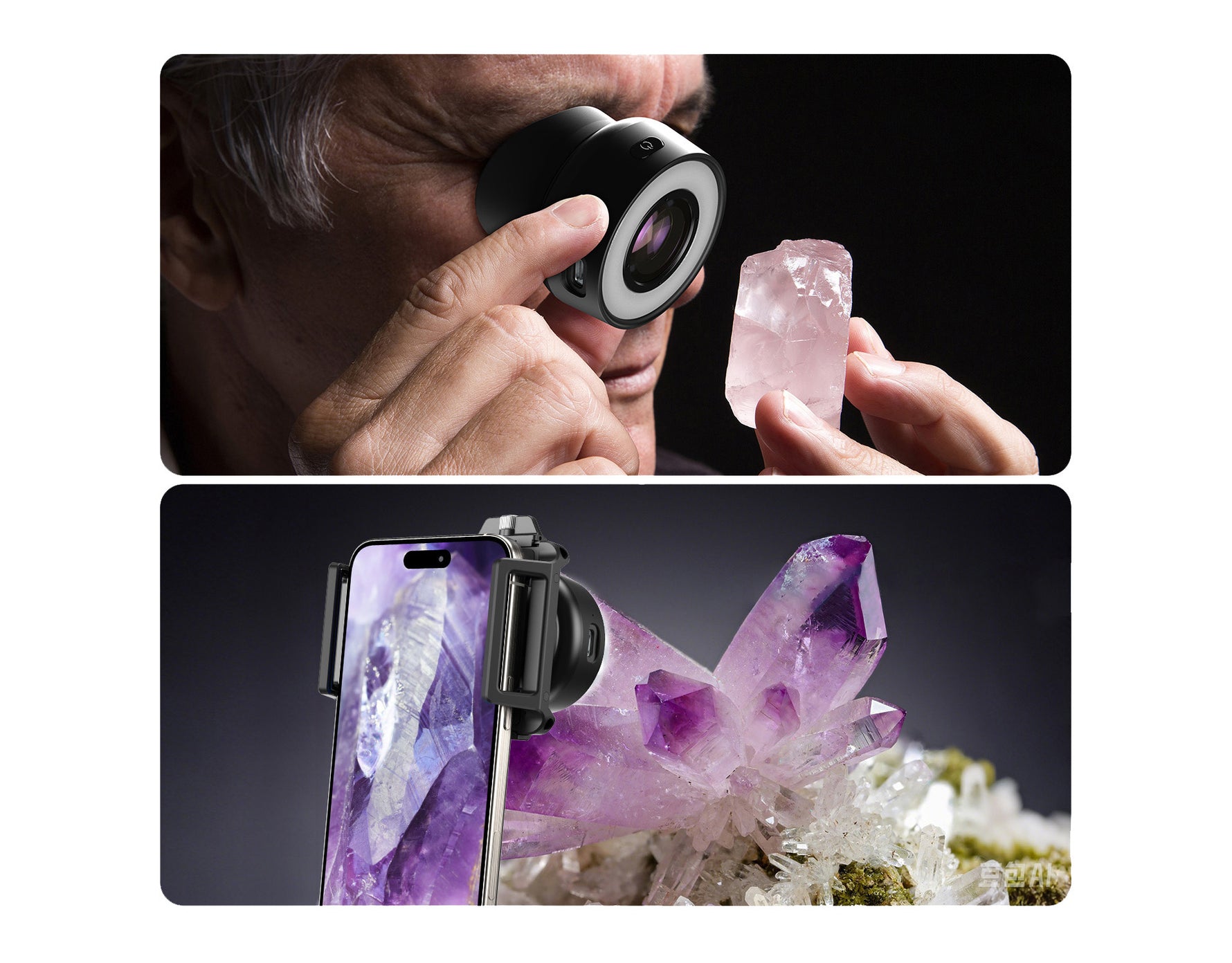 Microscopio LED per smartphone Levenhuk Kelvin TMC20
