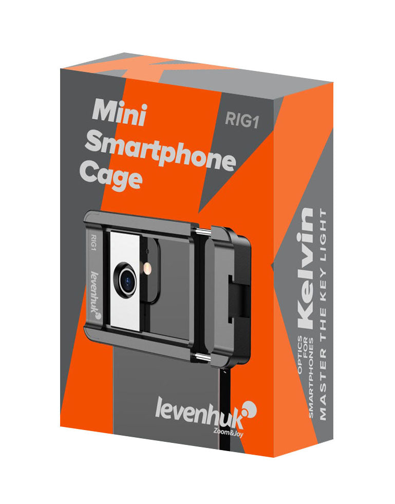 Gabbia per smartphone mini Levenhuk Kelvin RIG1