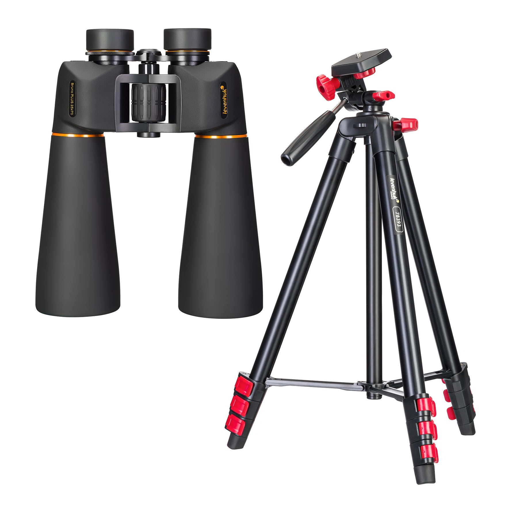 Set binocolo Levenhuk Bruno PLUS 25x70 e treppiede