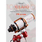 Telescopio Rifrattore Tripletto 103APO F6.8 103/700