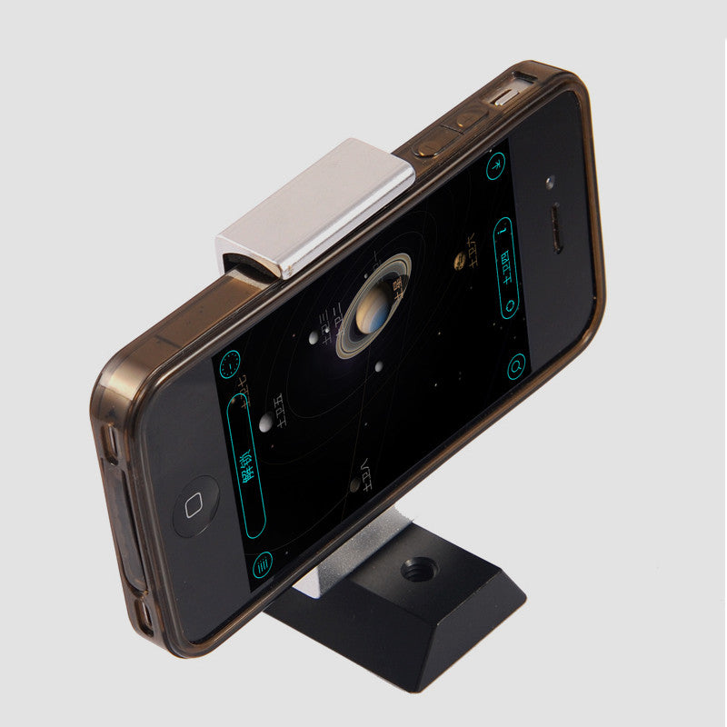 Supporto smartphone con piastra coda di rondine per supporto cercatore