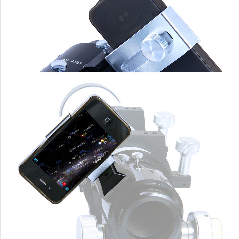 Supporto smartphone con piastra coda di rondine per supporto cercatore