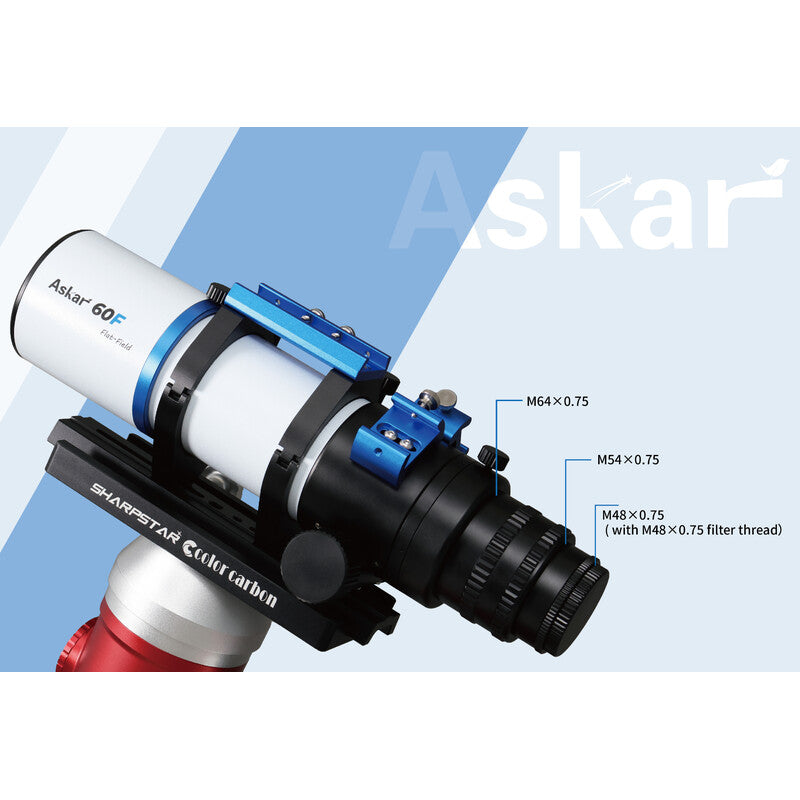 Telescopio Rifrattore APO Askar 60F 60/408