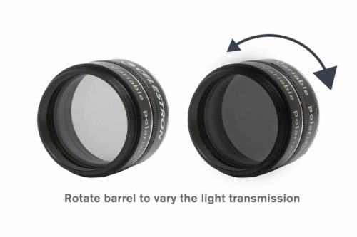 Filtro Lunare Polarizzatore Variabile