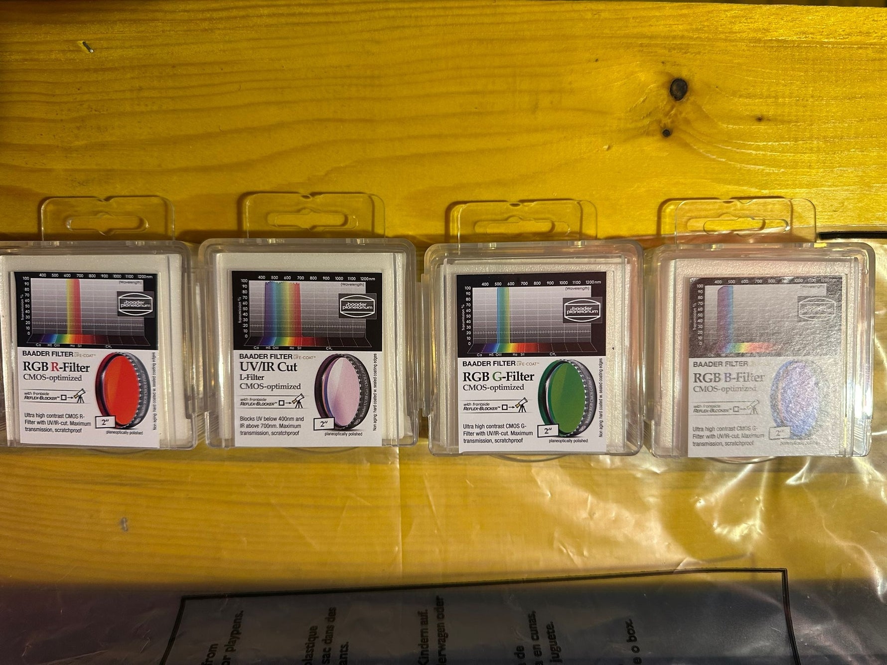 [USATO] Camera DeepSky ASI533MM Pro Mono + Filtri LRGB Baader