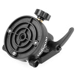 Testa equatoriale con piastra a coda di rondine di 55mm