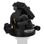 Testa equatoriale con piastra a coda di rondine di 55mm