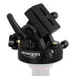 Testa equatoriale con piastra a coda di rondine di 55mm