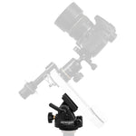 Testa equatoriale con piastra a coda di rondine di 55mm