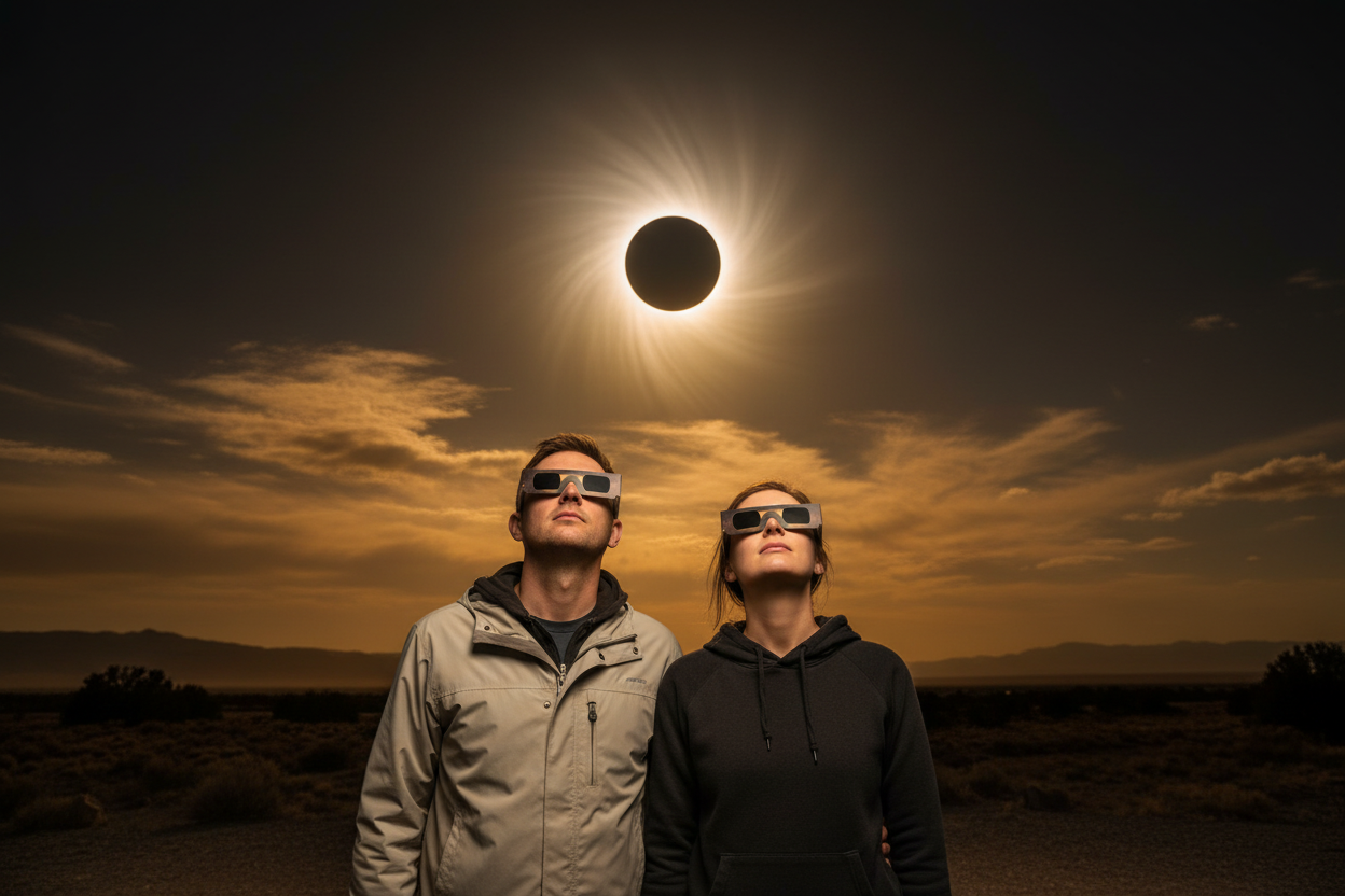 Occhiali per eclissi solare Sofi Solar Safe