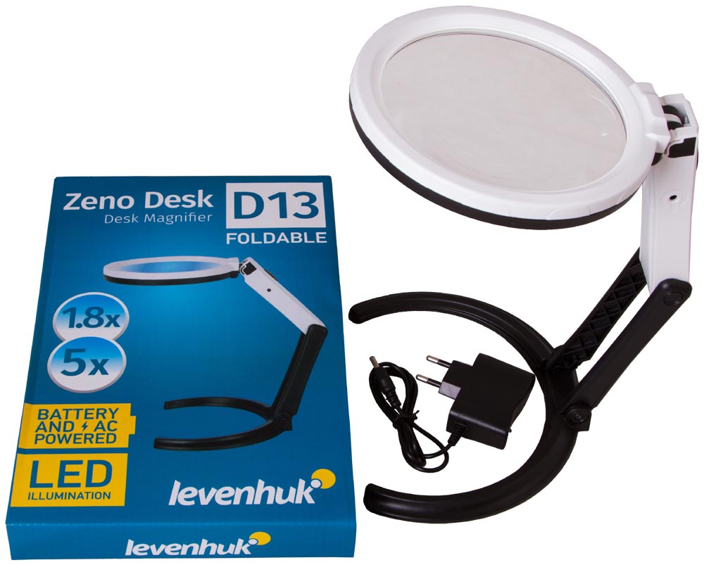 Lente d’ingrandimento Levenhuk Zeno Desk D13