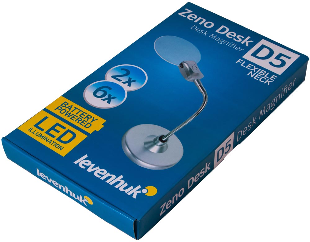 Lente d’ingrandimento Levenhuk Zeno Desk D5
