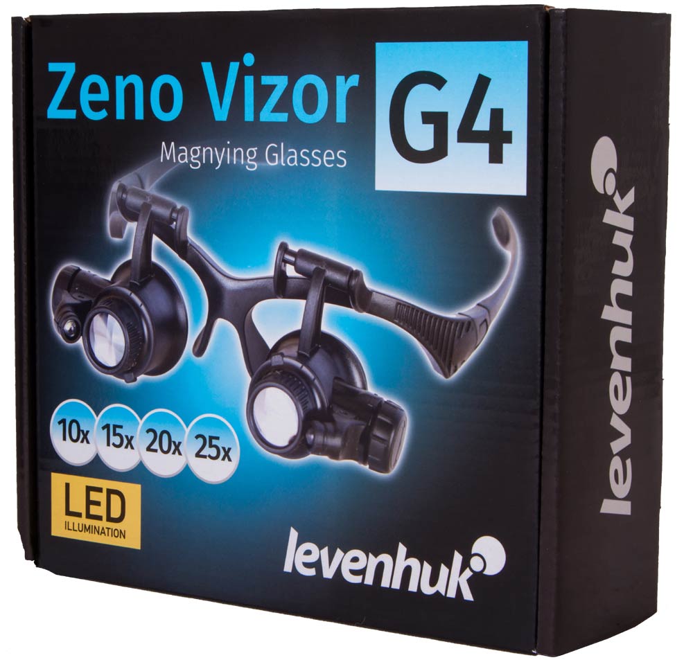 Occhiali d’ingrandimento Levenhuk Zeno Vizor G4