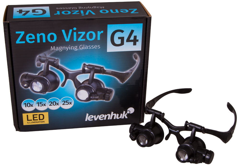 Occhiali d’ingrandimento Levenhuk Zeno Vizor G4