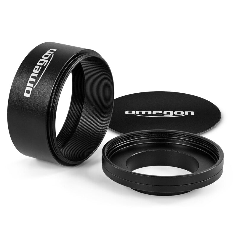 Set Paraluce, tappo antipolvere e adattatore filtri 2" per Seestar S30 - 20mm