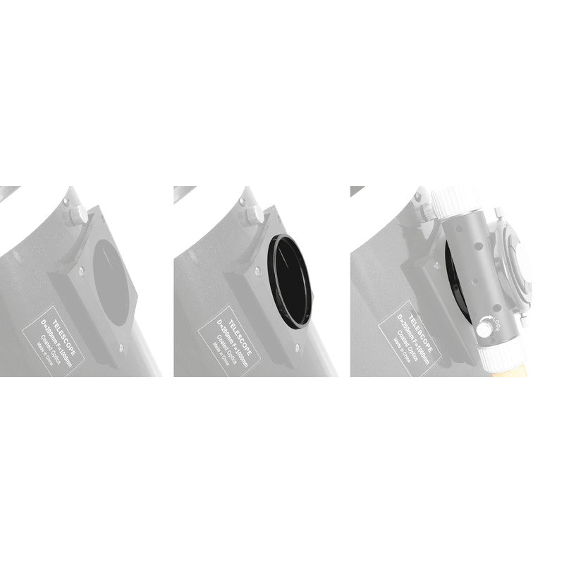 Adattatore per focheggiatori Newton Hybrid Crayford 5 mm / 80 mm 2''