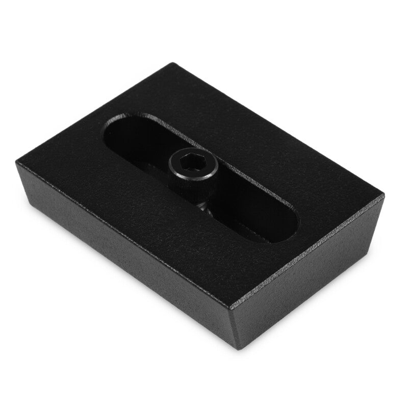 Piastra a coda di rondine 55 mm con vite