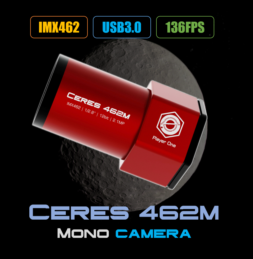 Player One Camera Guida 462M (IMX462) Mono