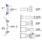 Adattatore fotografico da Schmidt-Cassegrain a M48