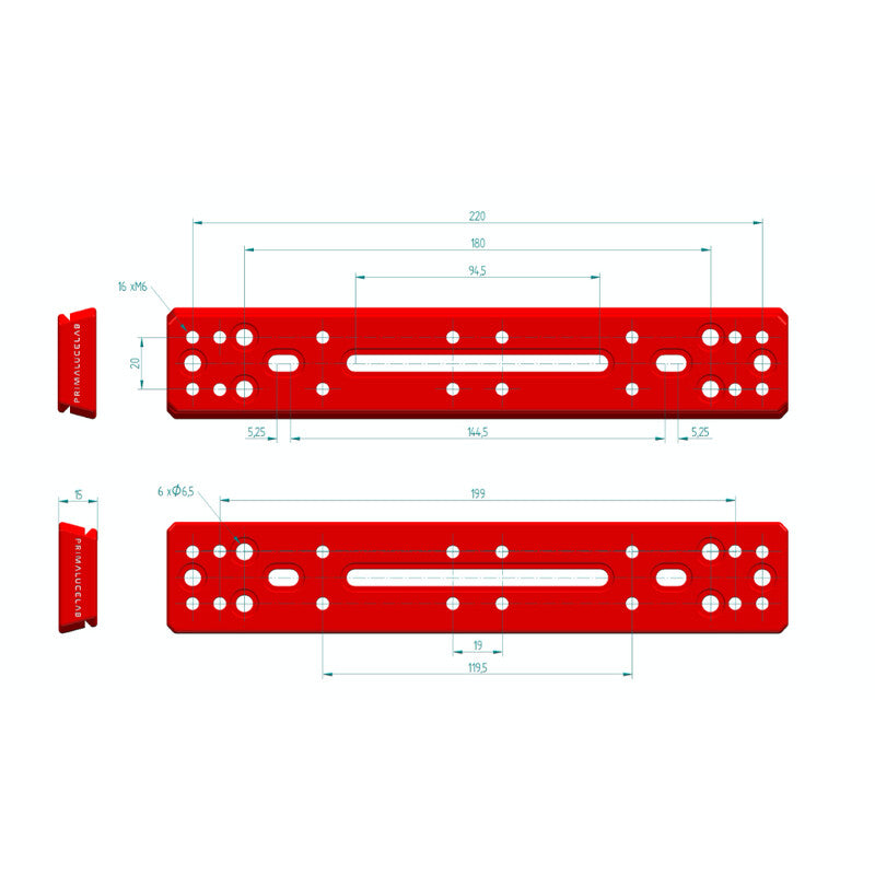 Piastra stile Vixen 240mm PLUS