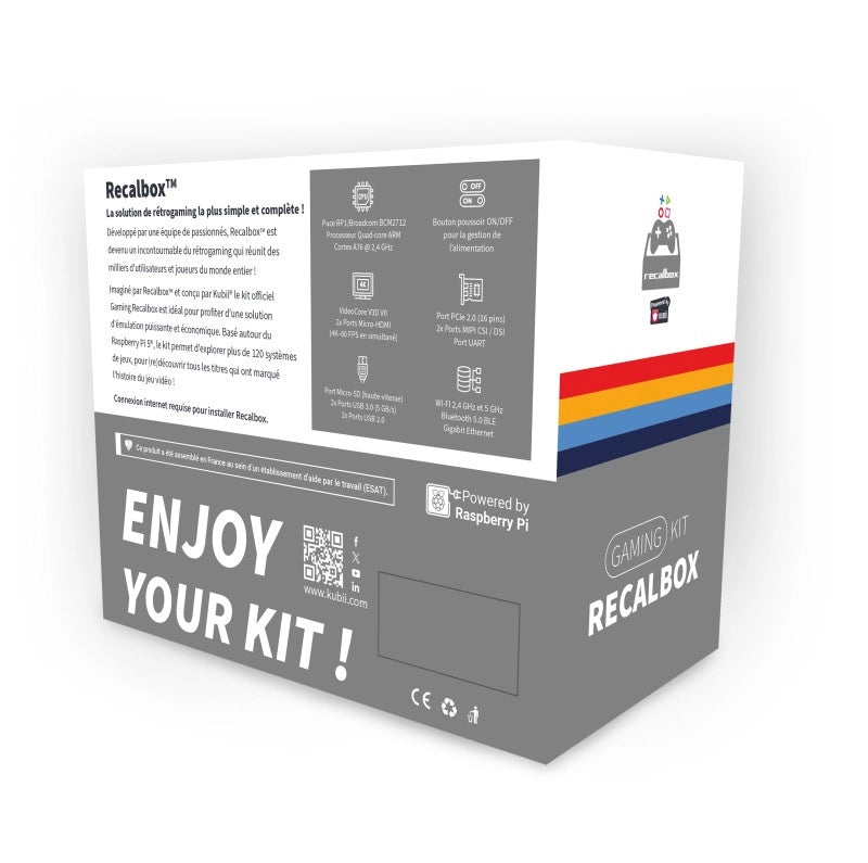 Raspberry Pi Starter Kit 5 Recalbox