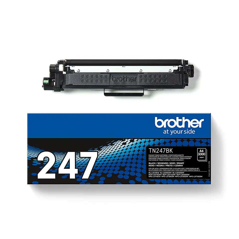 BROTHER TONER NERO 3.000 PAG TN247BK ORIGINALE