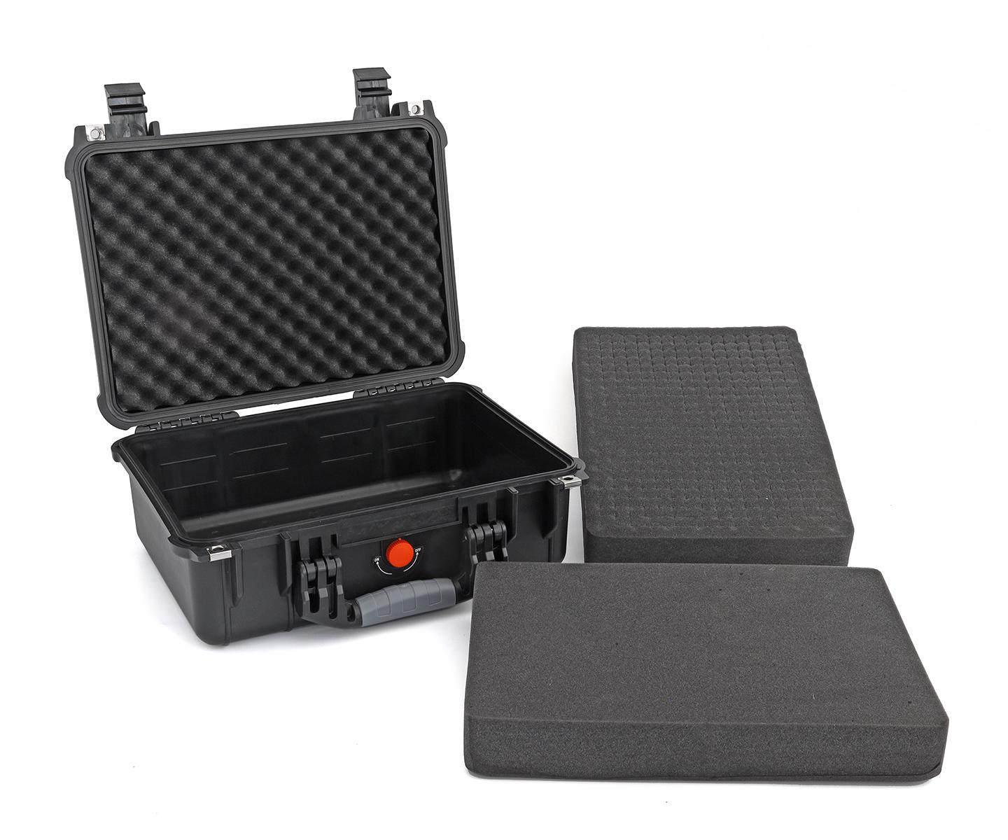 TS-Optics custodia rigida per telescopi e accessori con pannello in schiuma a griglia