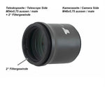 Riduttore/correttore 0,8x per ED e APO con apertura 70-72 mm TS-Optics