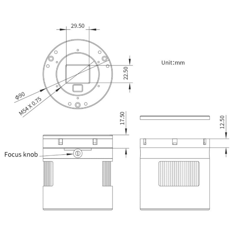 Camera DeepSky ASI 2600MM-Duo APS-C