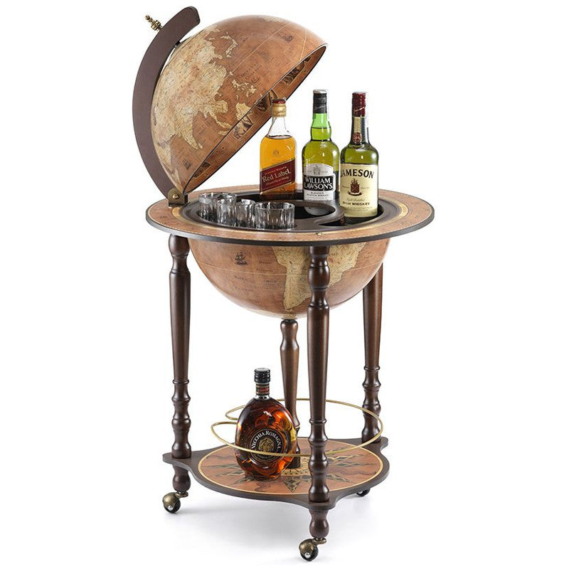 Zoffoli living Globo bar Da Vinci Rust 40cm