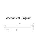 Asta di prolunga contrappeso per montature ZWO AM3/AM5